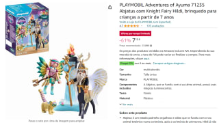 Playmobil Abjatus met Knight Fairy Hildi voor €7,10 bij Amazon