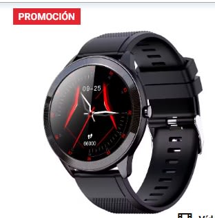Leotec Smartwatch Wave Negro por 39,99€