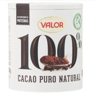 2x Valor Cacao Puro Natural 100 % Soluble En Polvo Desgrasado 250gr por 5.68€