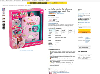 Diario Jumbo Funlockets Secreto por solo 11,95€