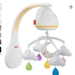 Juguete de cuna Móvil Nubes y Lunas marca Fisher price por 17,50€