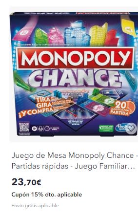 Recopilación Juego de mesa Monopoly desde 5€