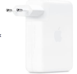 Apple USB-C Power Adapter - 140W - Wit voor €39,95 bij Ibood