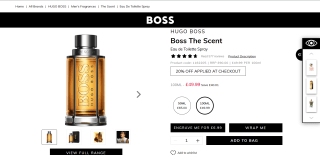 HUGO BOSS Boss The Scent 100ml - £39.99
