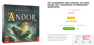 De Legenden van Andor: De Reis naar het Noorden Uitbreiding - Bordspel voor €37,49 bij 999games