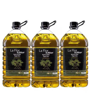 3 Garrafas Aceite Virgen Extra Flor de Málaga 5L por solo 60,95€