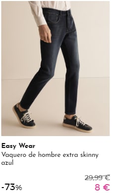 Bermudas y Pantalones para ellos por 7€ y 8€