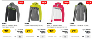 Alle Erima sportkleding voor €7,99 bij Sport-Korting