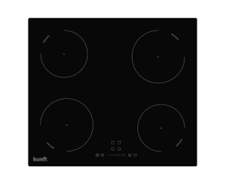 Placa de Inducción 4Z KUNFT KIH9067 Eléctrica 52 cm Negro por 108€