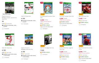 Ofertaza en videojuegos en Pccomponentes a precios minimos PS5, Xbox y Nintendo
