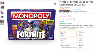 Monopoly Fortnite por 14,99€