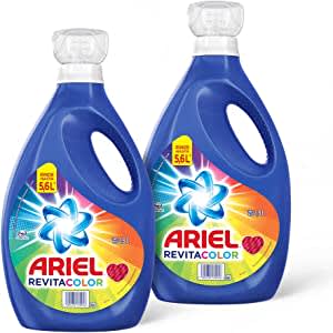 2 unidades de Ariel Revitacolor Detergente Liquido 2.8Lts por $181