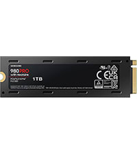SSD Samsung 980 PRO 1 TB con Disipador de calor PCIe 4.0 compatible PS5 por 116,89€