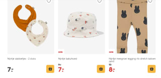 Heel veel Nijntje babykleding vanaf €2,50 bij de Hema
