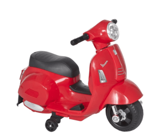 HOMCOM Moto Eléctrica Vespa para Niños de 18-36 Meses por solo 59,85€
