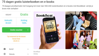 75 dagen gratis luisterboeken & e-books van BookBeat via Social Deal
