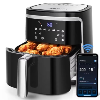 AIGOSTAR Freidora Aire sin Aceite 7L,1900W, Inteligente. Conexión Wifi.Pantalla LED por 55,15€ (cuenta nueva por 43,15€)