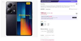 Movil POCO M6 Pro, Smartphone, Global Version, 8GB+256G por 148.52€