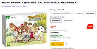 Story of Seasons: A Wonderful Life Limited Edition (Xbox Series X) voor €19,99 bij Amazon en Bol