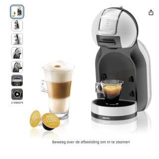 NESCAFÉ Dolce Gusto Mini Me voor 25 euro dmv cashback
