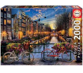 Educa puzzle Ámsterdam 2000 piezas por 10,41€.
