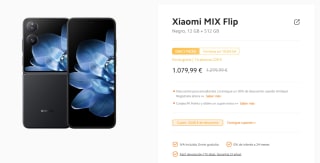 Móvil Xiaomi MIX Flip 12GB/512GB + Xiaomi pad 6 por solo 679,99€