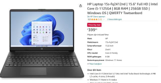 HP 15s-fq2537nd laptop voor €399 bij Amazon