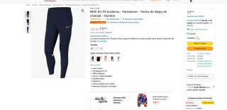 Pantalon NIKE Dri-fit Academy de chándal Hombre desde 17,45€