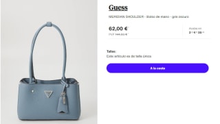 Bolso de mano Guess MERIDIAN SHOULDER por 62€