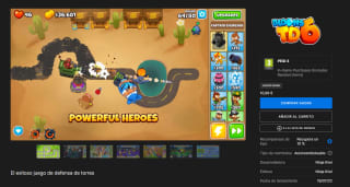 Bloons TD 6 gratis desde Epic gasmers el 03/08 17h
