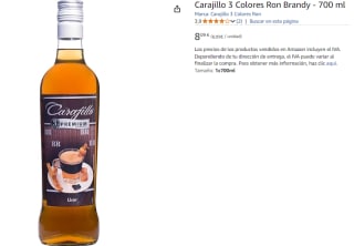 Carajillo Brandy 700ml por 8.09€