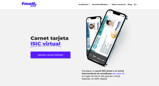 Carné ISIC joven o carné internacional de estudiante por 4€