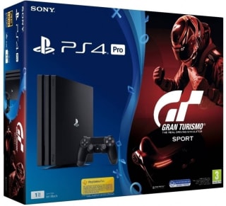 Playstation 4 Pro (Black) 1TB + Gran Turismo Sport + Extra Dual Shock 4 V2 Controller voor €379