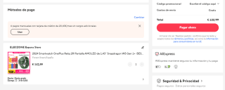 Smartwatch OnePlus Watch 2R 46mm por 122,99€