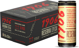 10 Latas Cerveza 1906 Reserva por 7,46€