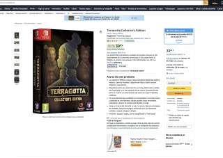 Terracotta Collector's Edition Juego Completo Nintendo Switch Libro Postales Colgante Pájaro Banda Sonora Original Caja Deluxe por solo 39,99€