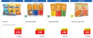 Tijdelijk veel glutenvrije producten bij Lidl