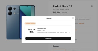 Cupón 15% descuento en tu compra en Xiaomi productos seleccionados