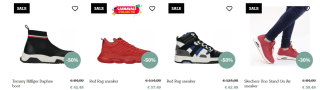 50% korting op heel veel schoenen in de Durlinger sale