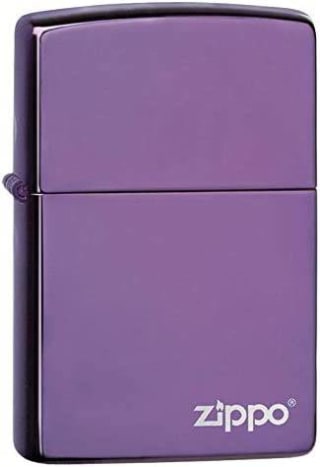 Zippo Collection 2010 Classic Regular New Abyss Logo, 24747ZL, Lila, One Size