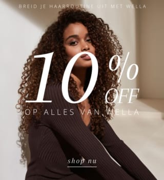 10% extra korting op alles van Wella bij John Beerens