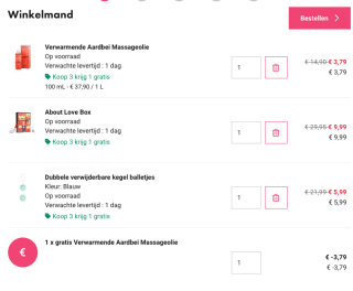 75% korting + 3 halen, 2 betalen in de outlet van Easytoys