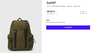 Mochila Levi's® UTILITY BACKPACK por 28€