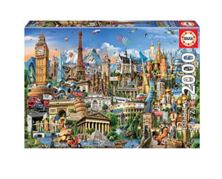 Educa Puzzle de 2000 Piezas para Adultos El Jardín de Las Delicia Incluye Pegamento por solo 12,59€