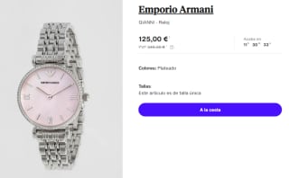 Reloj para Mujer Emporio Armani GIANNI por 125€