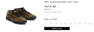 Zapatillas Vans Zahba por 19.9€