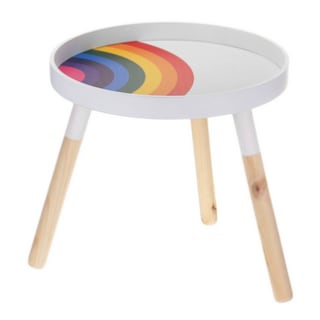 Mesa blanca de salon por solo 12,09€