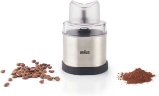 Braun MQ 60 Koffie- en kruidenmolen accessoire van roestvrij staal voor €18,99 bij Amazon