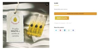 Muestra Gratis de aceite de Acemelia