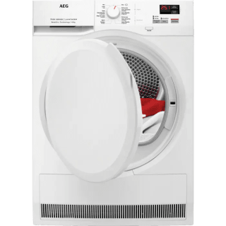 Secado AEG de 8kg con bomba de calor modelo T7DBK860Z por 399,43€